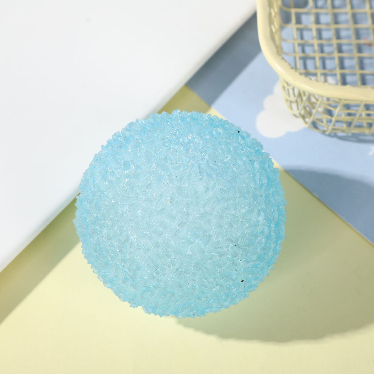 Frosted Squeeze Ball Squishy – Soft Stress Relief Fidget Toy