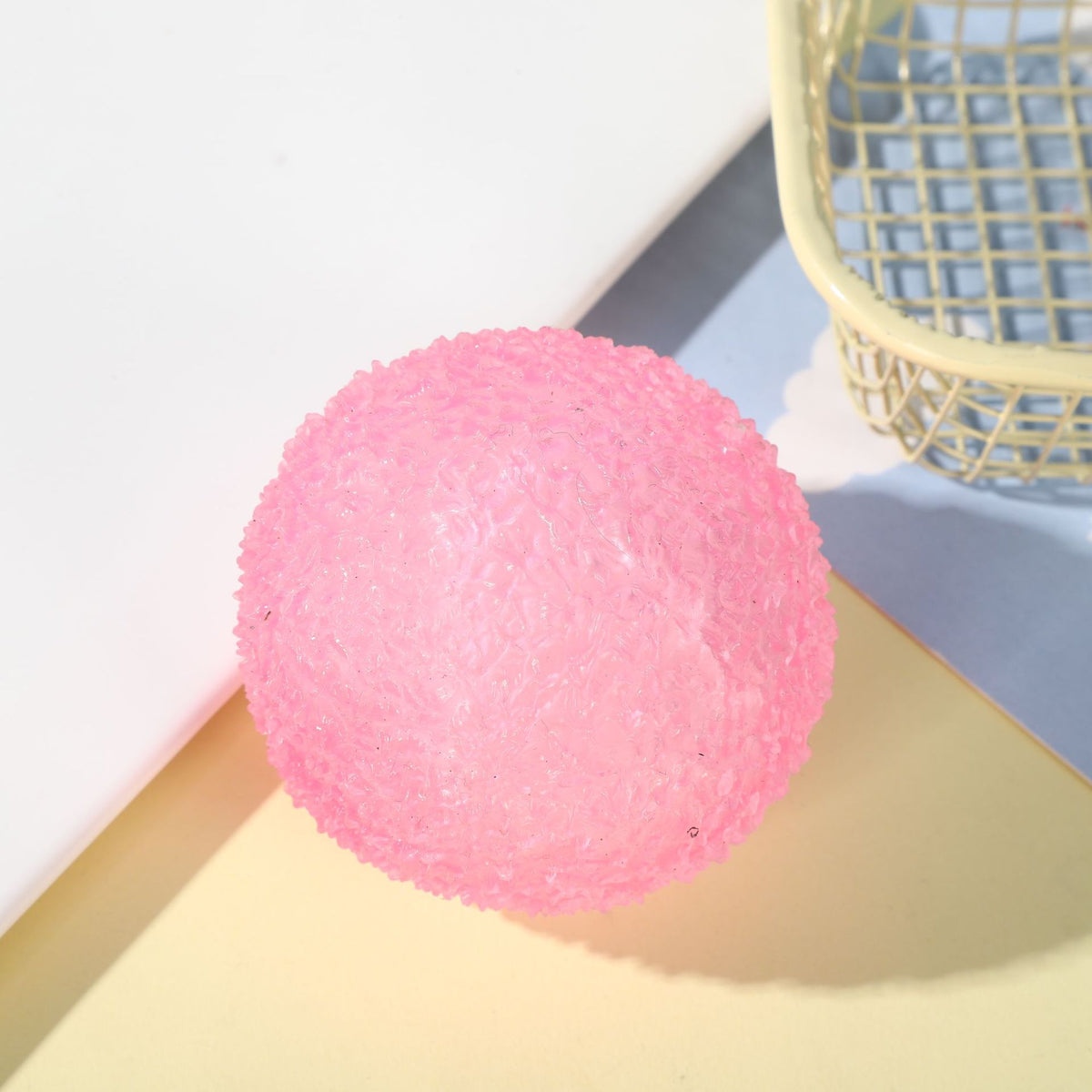 Frosted Squeeze Ball Squishy – Soft Stress Relief Fidget Toy