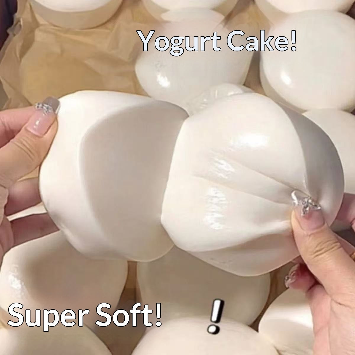 Yogurt Cake Slow-Rise Squishy