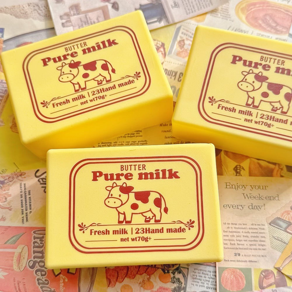 Milk Butter Block Squishy