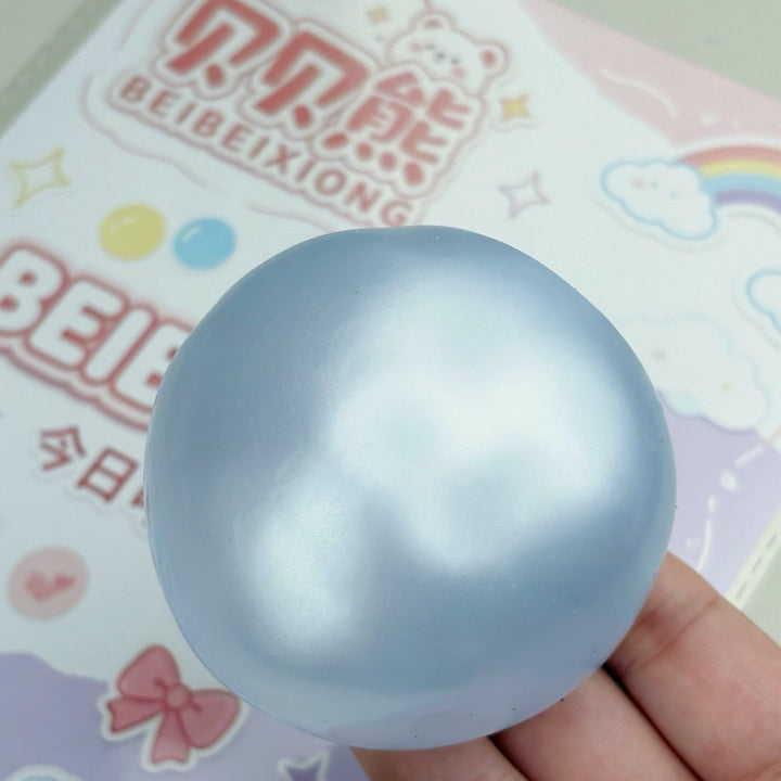 Pearl Mochi Ball Squishy – Shimmery Soft Squeeze Stress Relief Toy