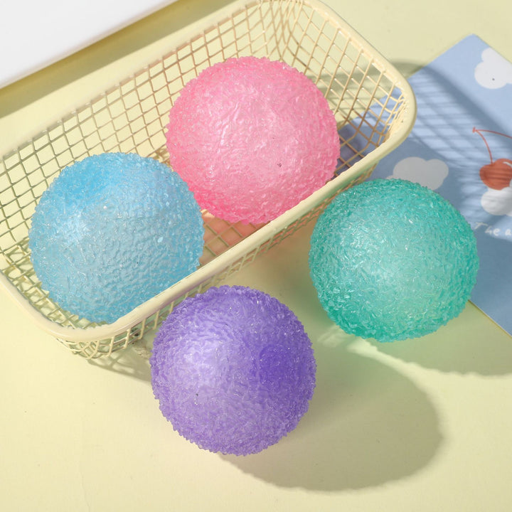 Frosted Squeeze Ball Squishy – Soft Stress Relief Fidget Toy