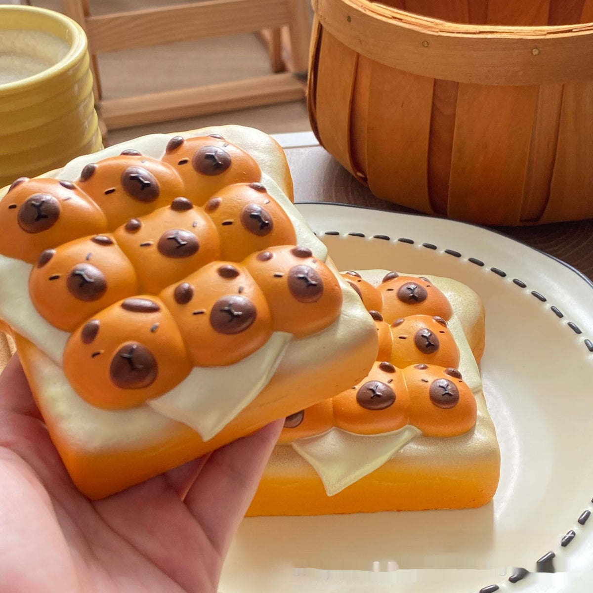 Capybara Toast Squishy