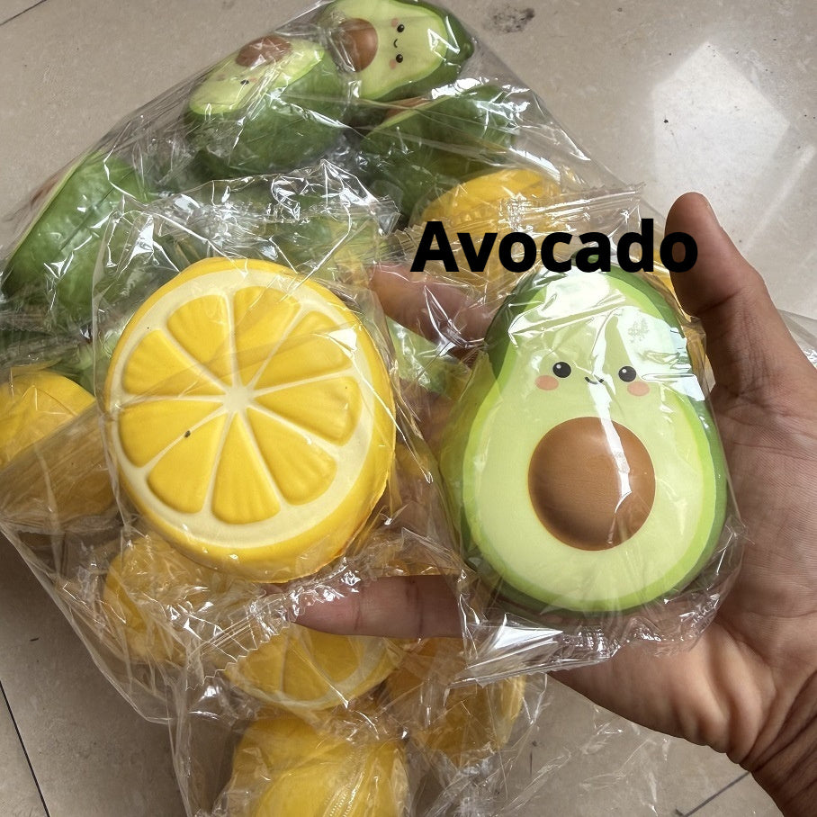Lemon & Avocado Slow-Rise Squishy