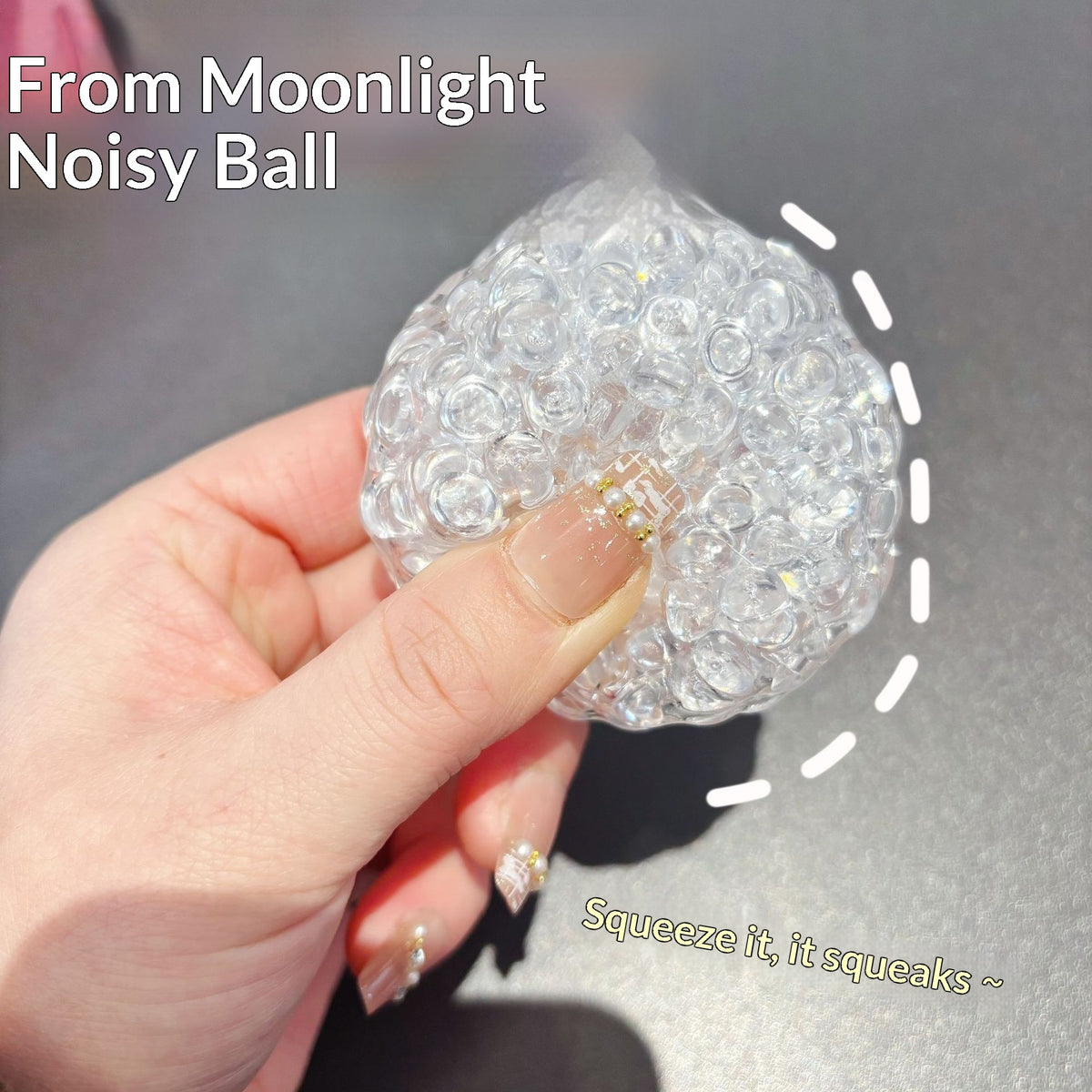 Moonlight Slow-Rise Squishy Ball