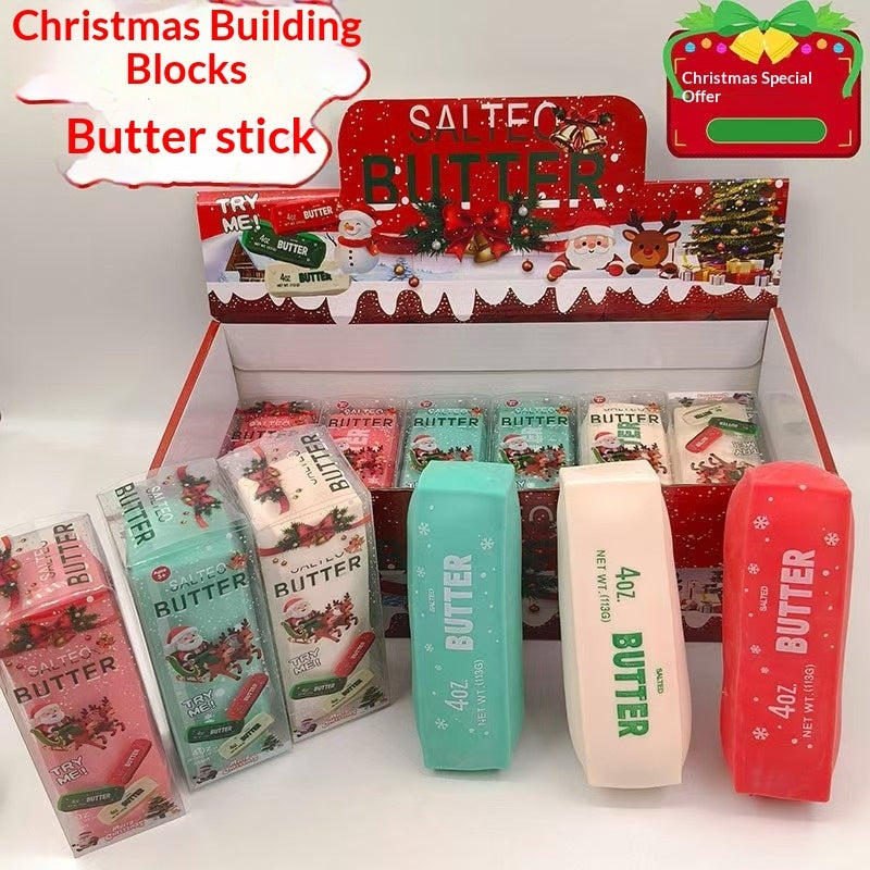 Crispy Butter Stick Stress-Relief Squeeze Toy